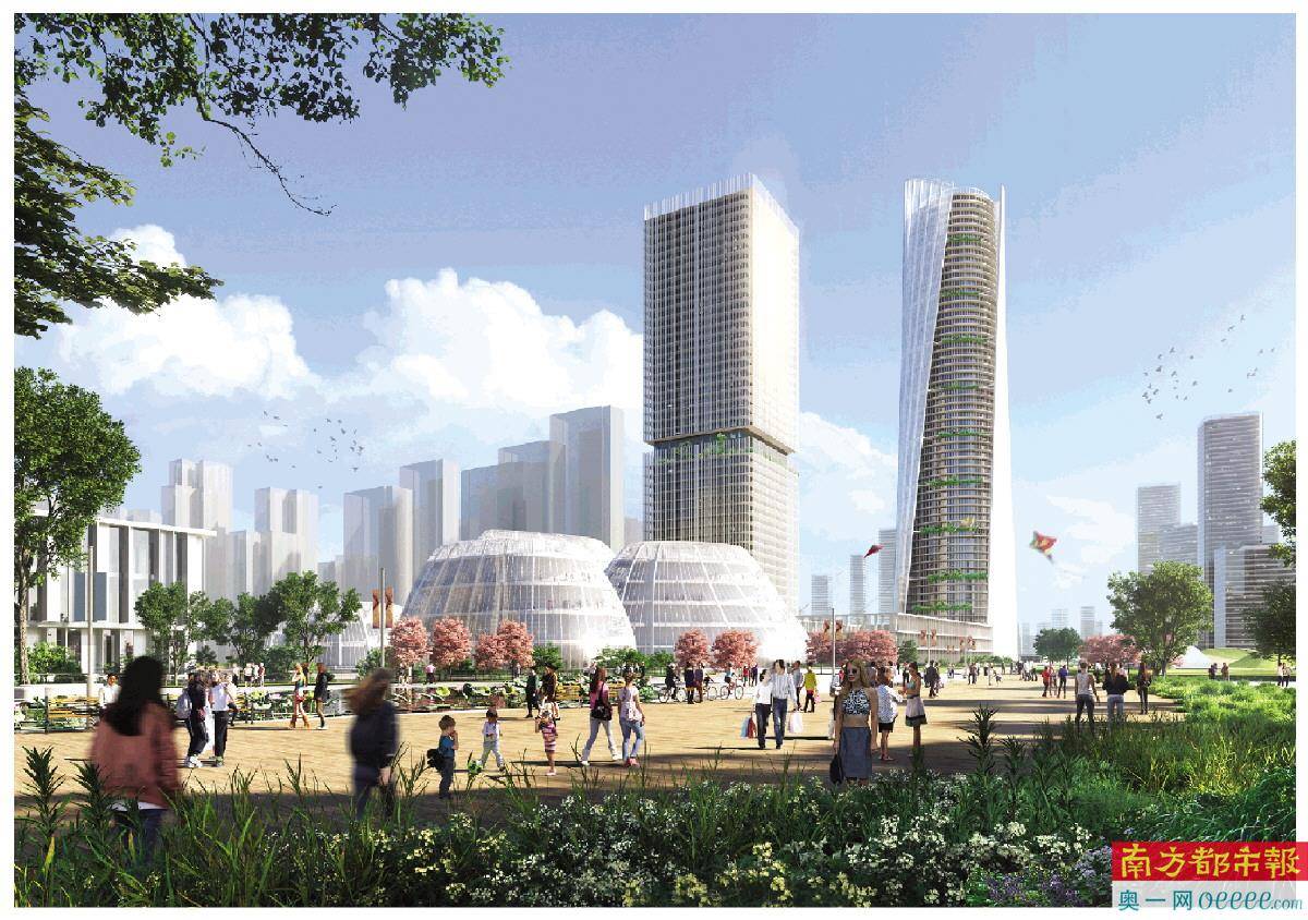 番禺里仁洞村改造效果图. 广州市规划和自然资源局供图