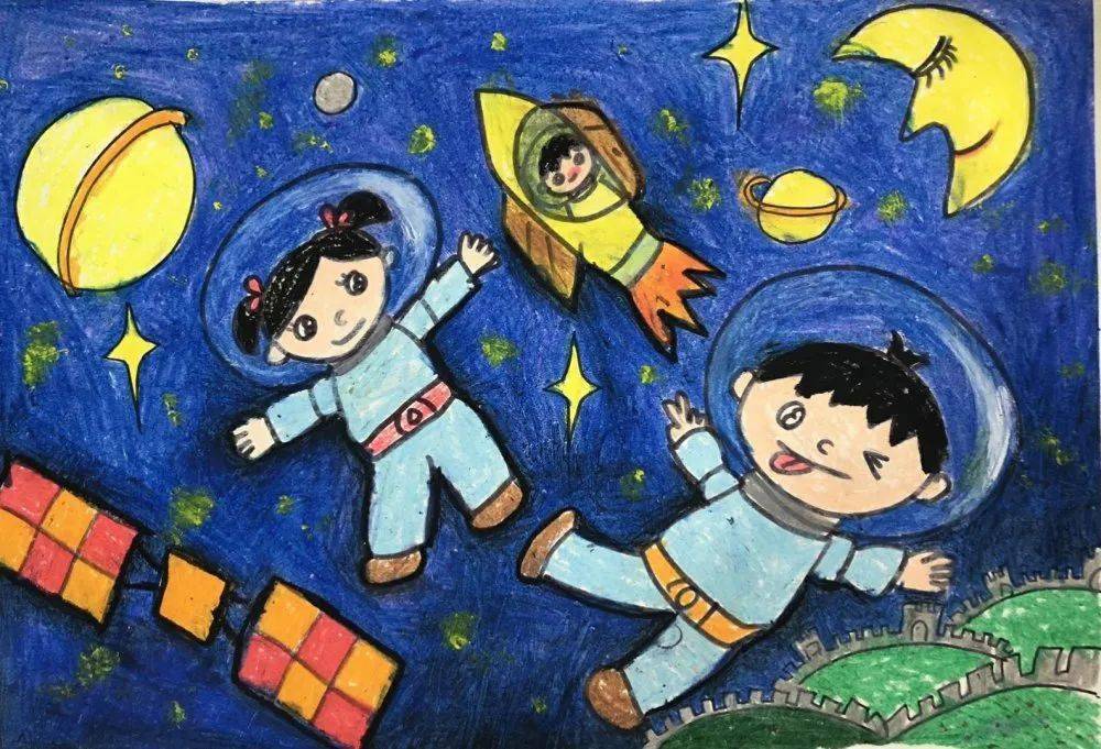 "童心向党,放飞梦想" ——树园幼儿园开展幼儿绘画活动