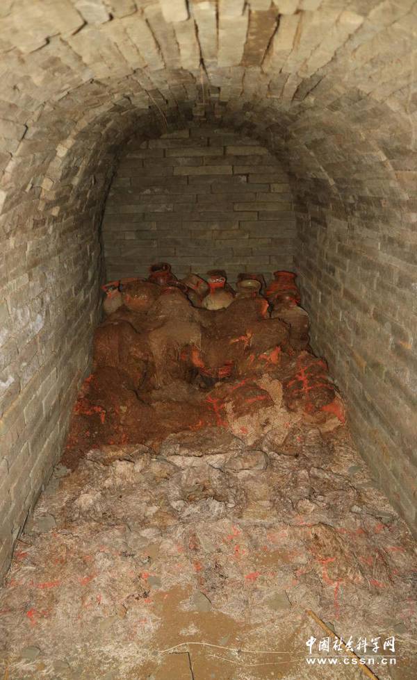 西安汉代墓葬发现袋装粮食包含麻籽,黍和粟