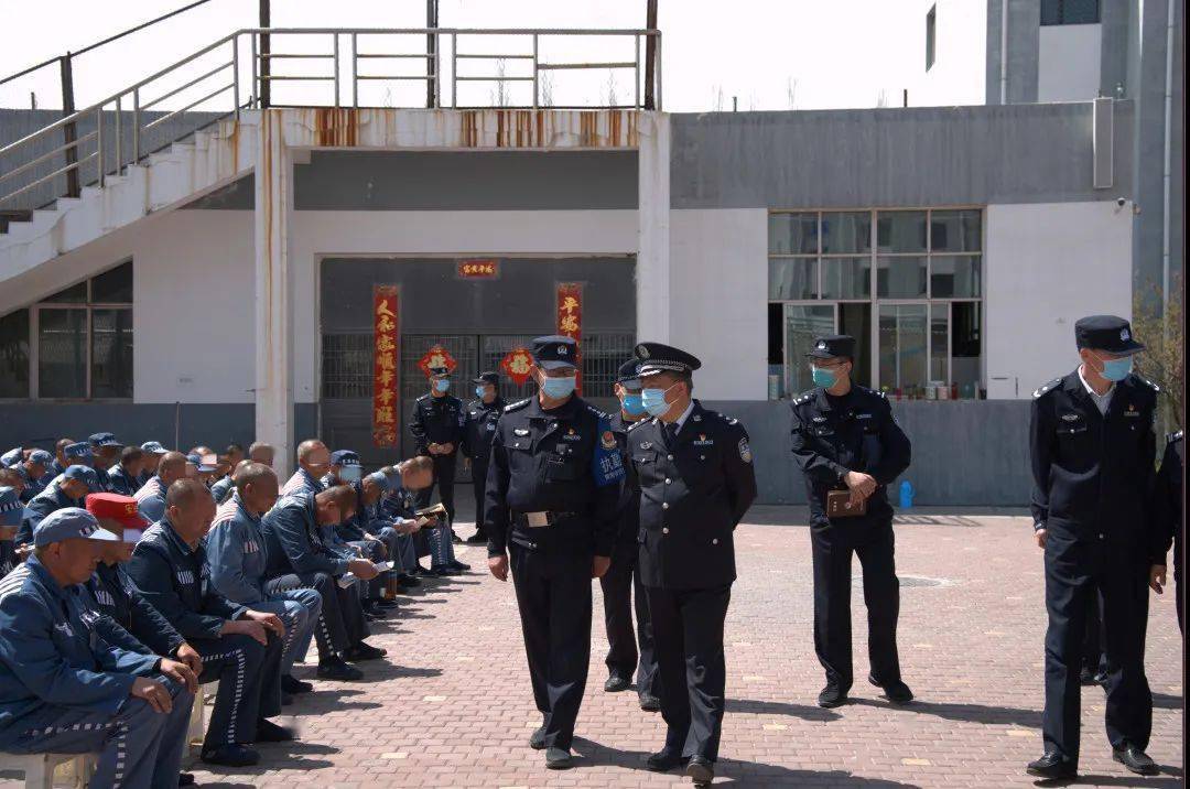 省局安玉海副局长一行督导检查西宁监狱工作
