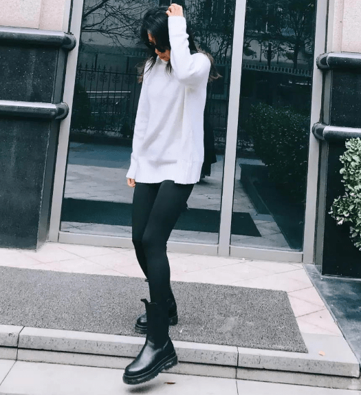 鲨鱼裤 老爹鞋真好看?看这三种鞋的巧妙穿法,时髦显瘦