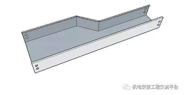 切法不变固定!最后一步合并上螺丝!线槽桥架应用的场所:地下室.