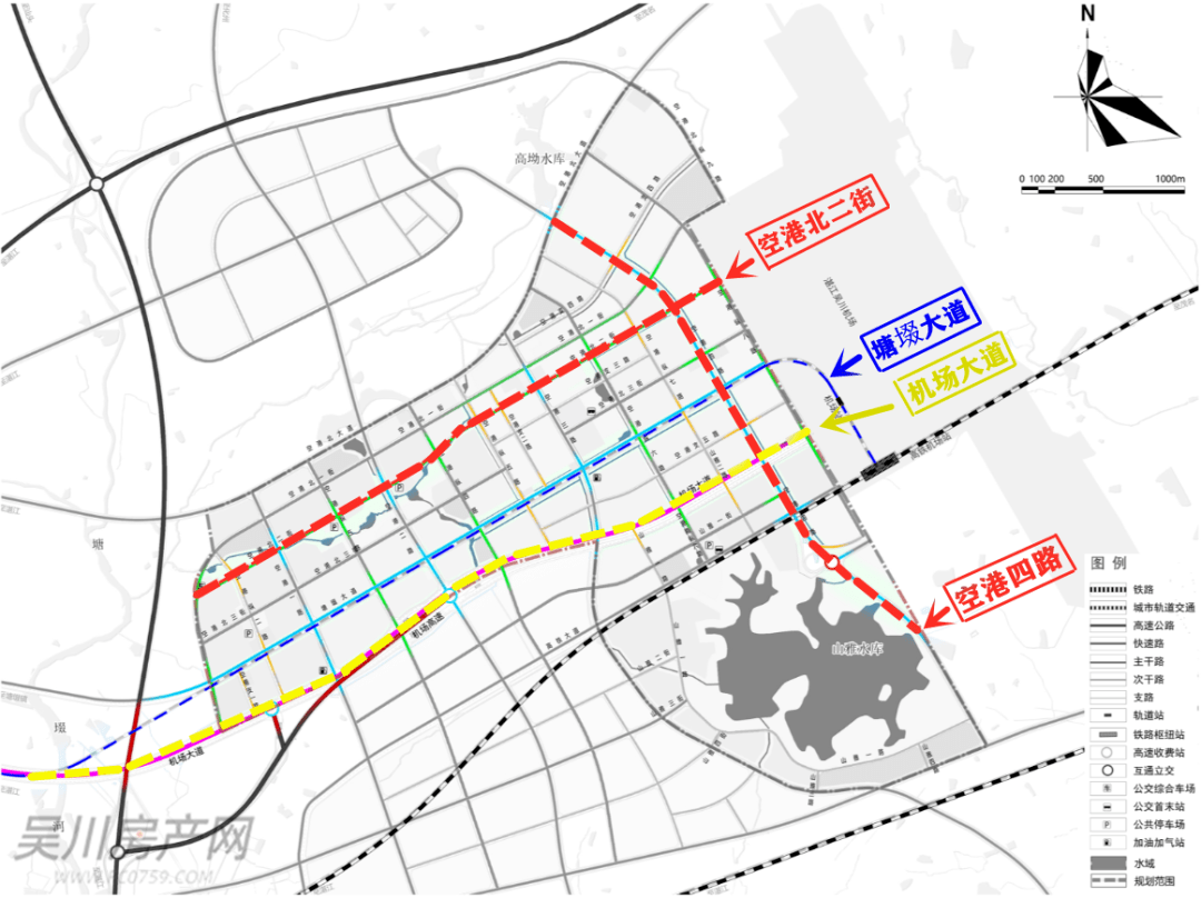 约5.832亿!湛江吴川机场空港经济区一期将建4条市政道路市