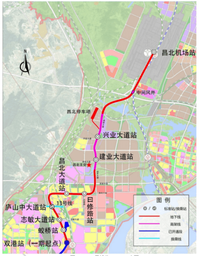 南昌地铁1,2号线延长方案敲定!今年开建