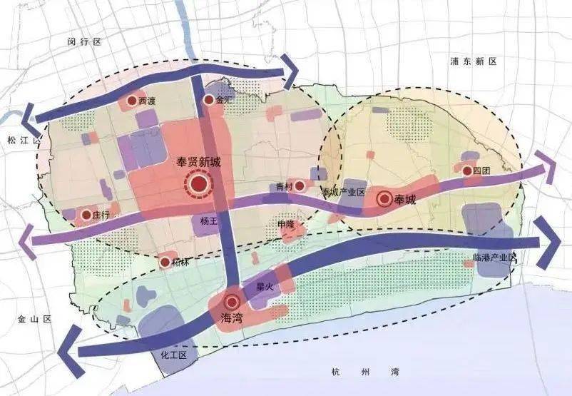 长三角活力新城"定位 图片来源:《上海市城市总体规划(2017-2035)》