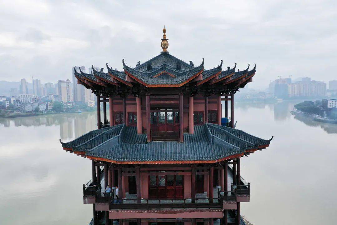 重磅香杉阁竣工融安又添一网红打卡点