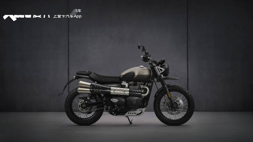 致敬赛场限量775台凯旋推沙暴版streetscrambler