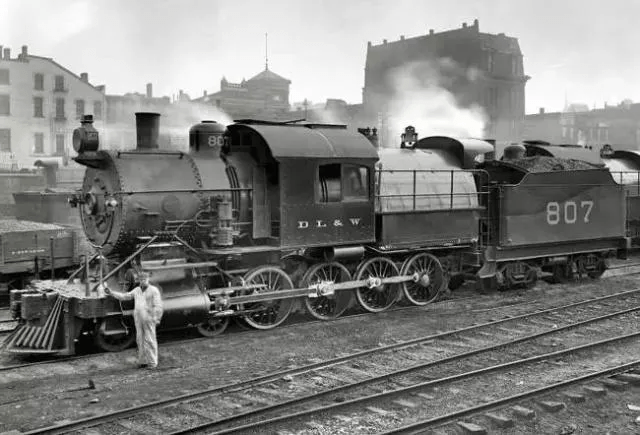 19世纪的火车和铁路