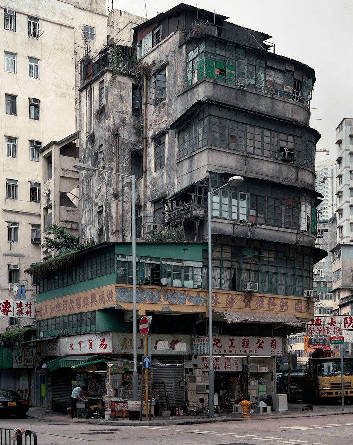 香港,城市中的旧楼 | 摄影大师michael wolf