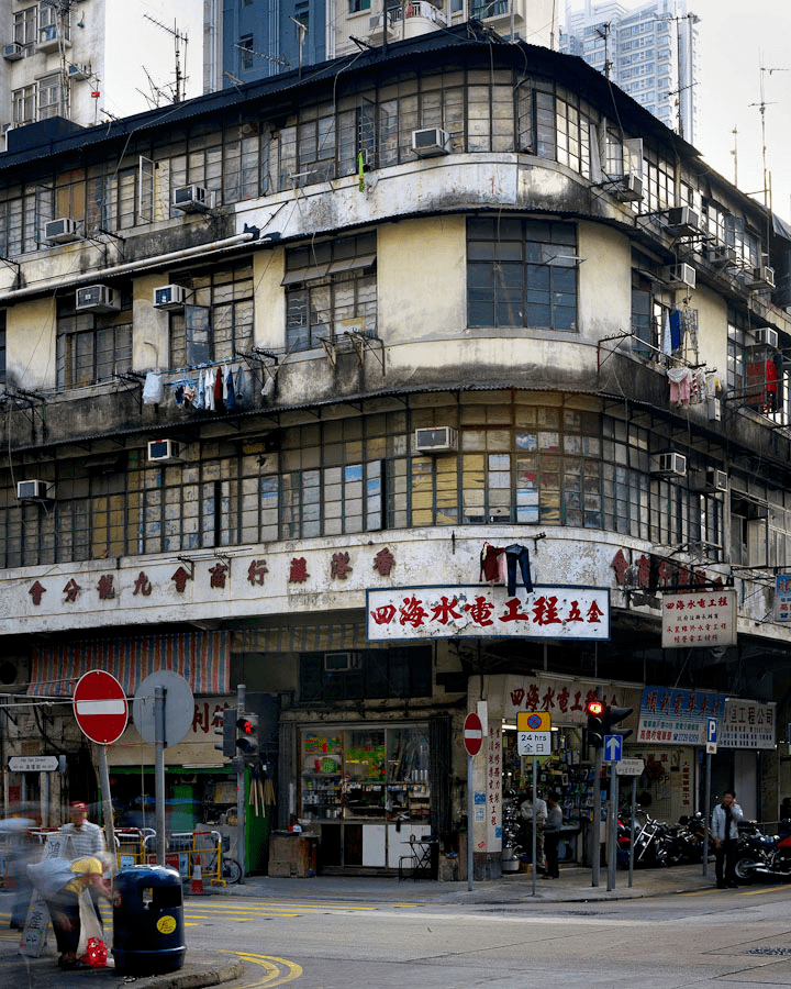 香港,城市中的旧楼 | 摄影大师michael wolf