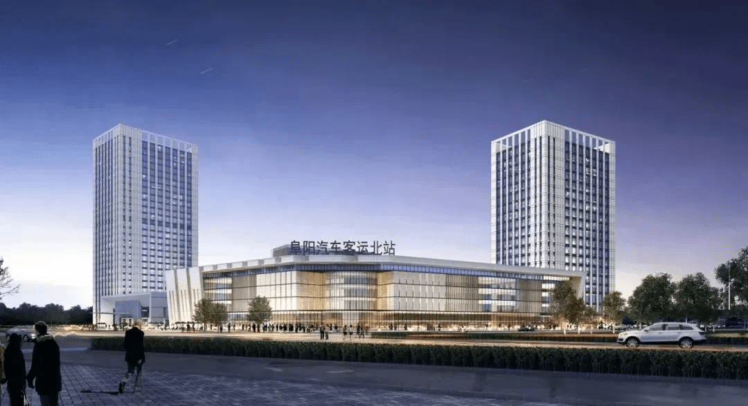 图源:新汽车北站效果图 新"汽车北站,占地59亩,按一级客运枢纽标准