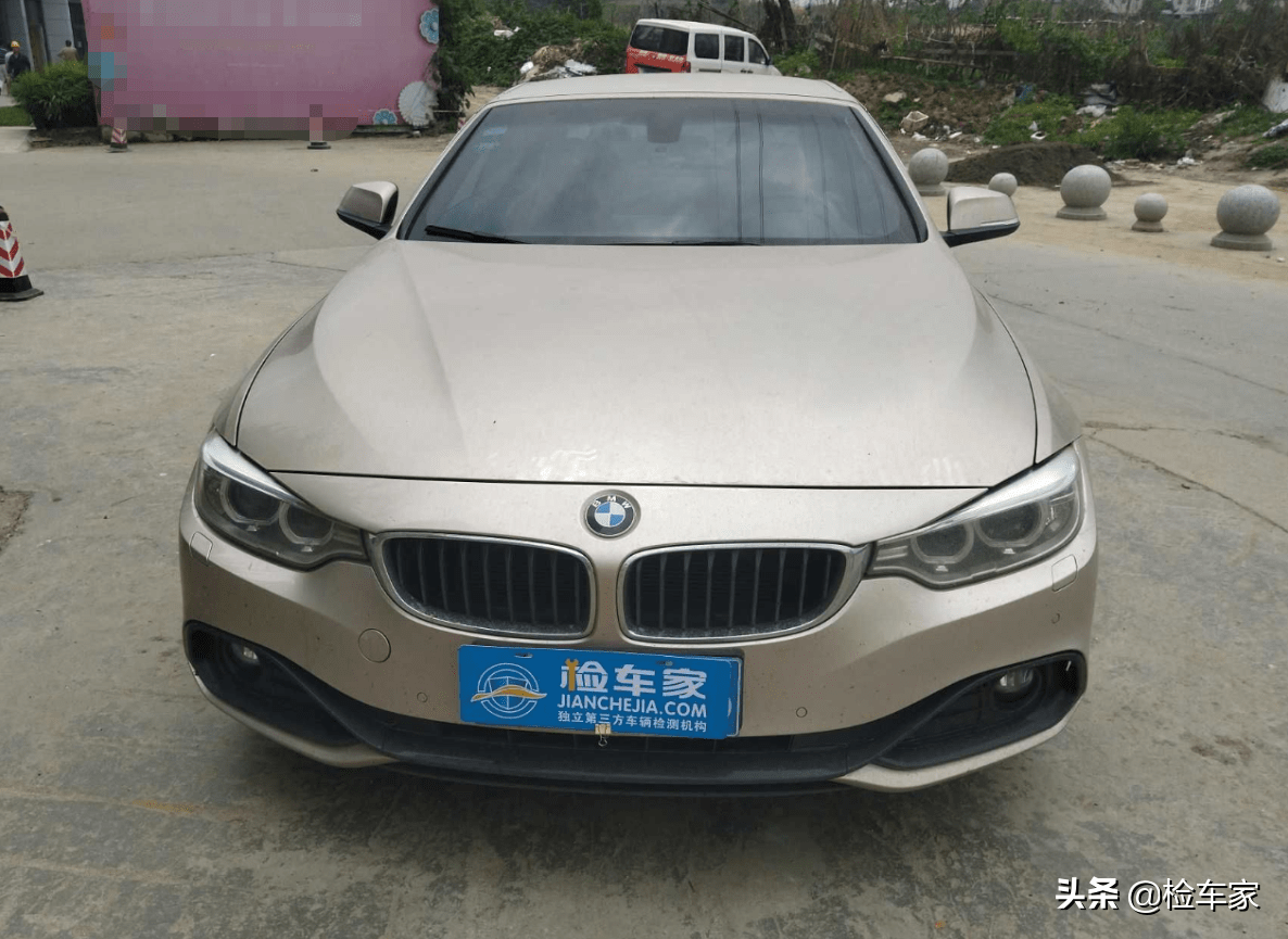 花12万买辆7年的敞篷宝马4系,买家挺开心:这车当年卖70万