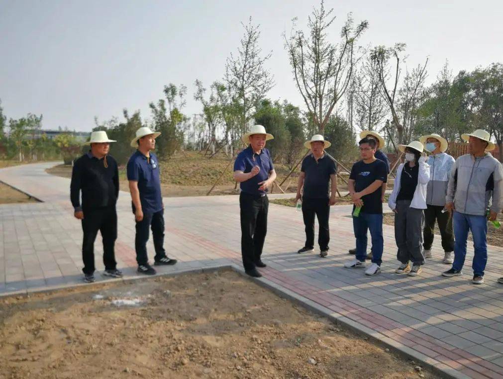 顺义区园林绿化局局长刘晨光带队赴马坡镇衙门村造林地块检查整改工作