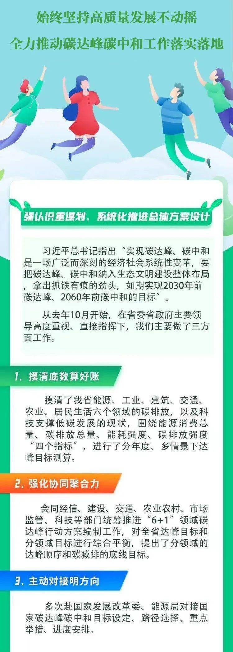 始终坚持高质量发展不动摇!全力推动碳达峰碳中和工作落实落地