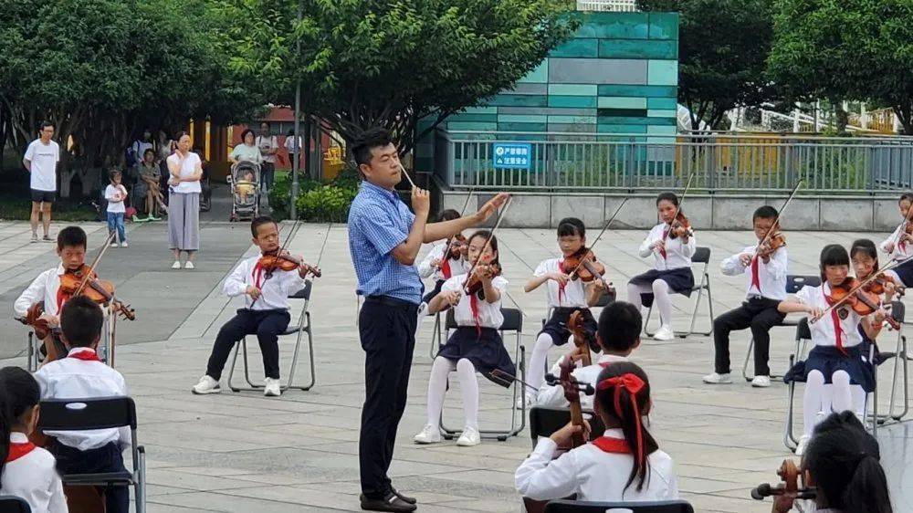 童心向党 | 镇海区艺术实验小学百名少先队员奏响红色