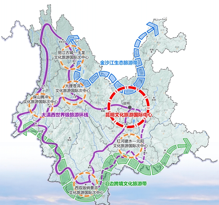 云南国土空间未来15年规划出炉培育"一圈一核 两群一带"格局