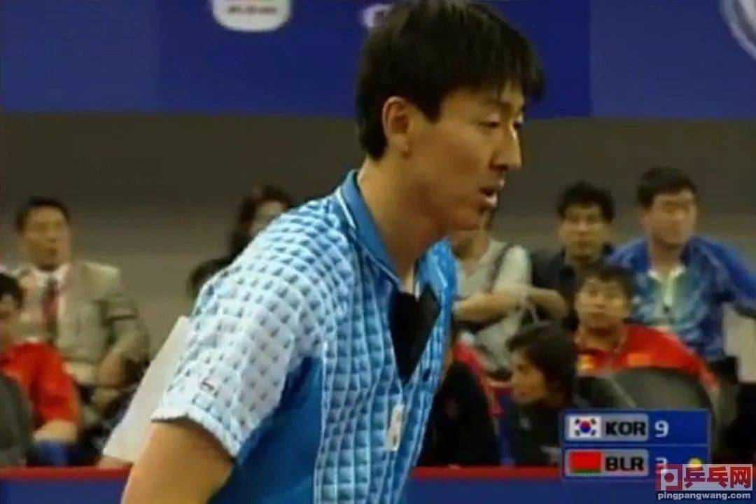 亚欧两大高人比拼,05上海世乒赛,吴尚垠7局力克萨姆索诺夫