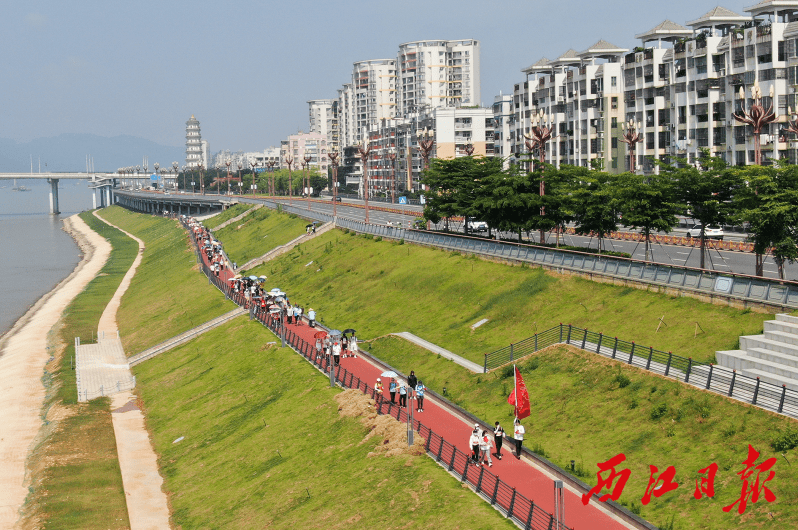 肇庆江滨路有多长?一直走到尽头将通往哪里?震撼航拍带你了解