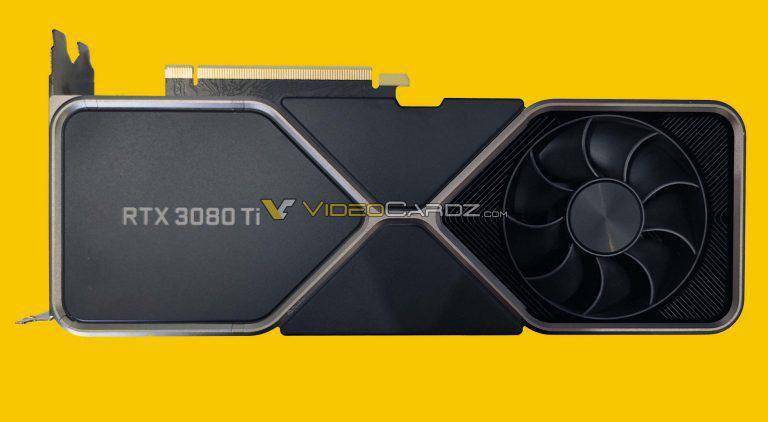 英伟达rtx3080ti公版显卡实拍图曝光双风扇12pin供电
