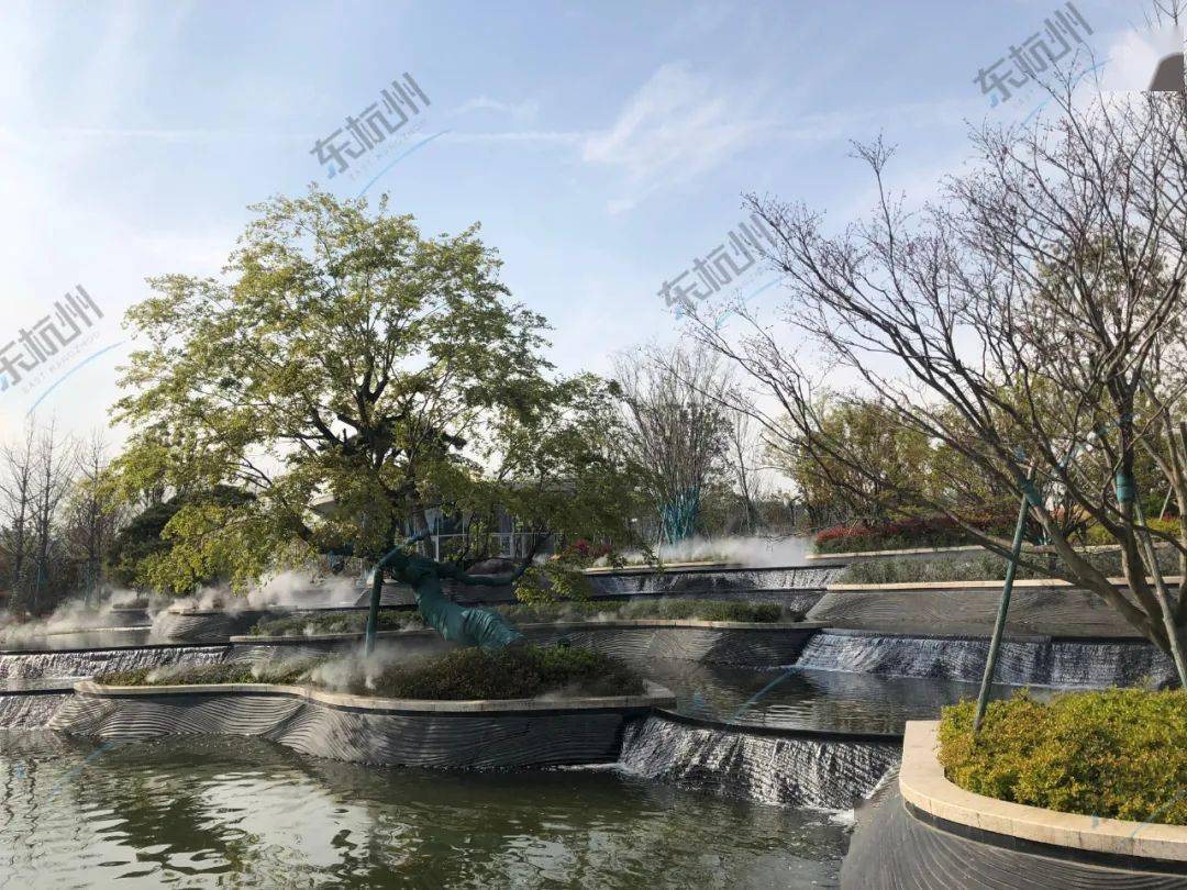 丰收湖公园实景