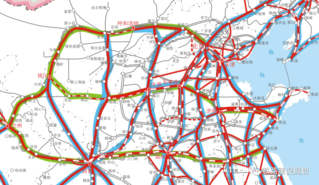 青银高铁通道示意图▼