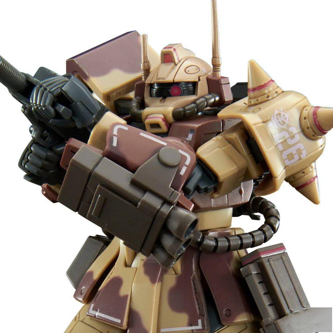 新品:网限 hg 1/144 gto 扎古沙漠型(双天线式样)