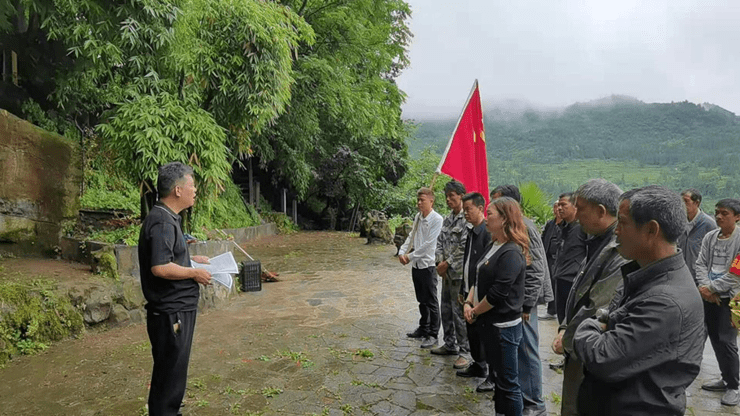 乌当区羊昌镇"流动课堂"让党史学习教育走实入心