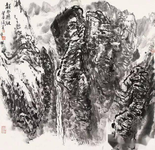 注重"神韵"的塑造|浙派大师周沧米山水画作品欣赏