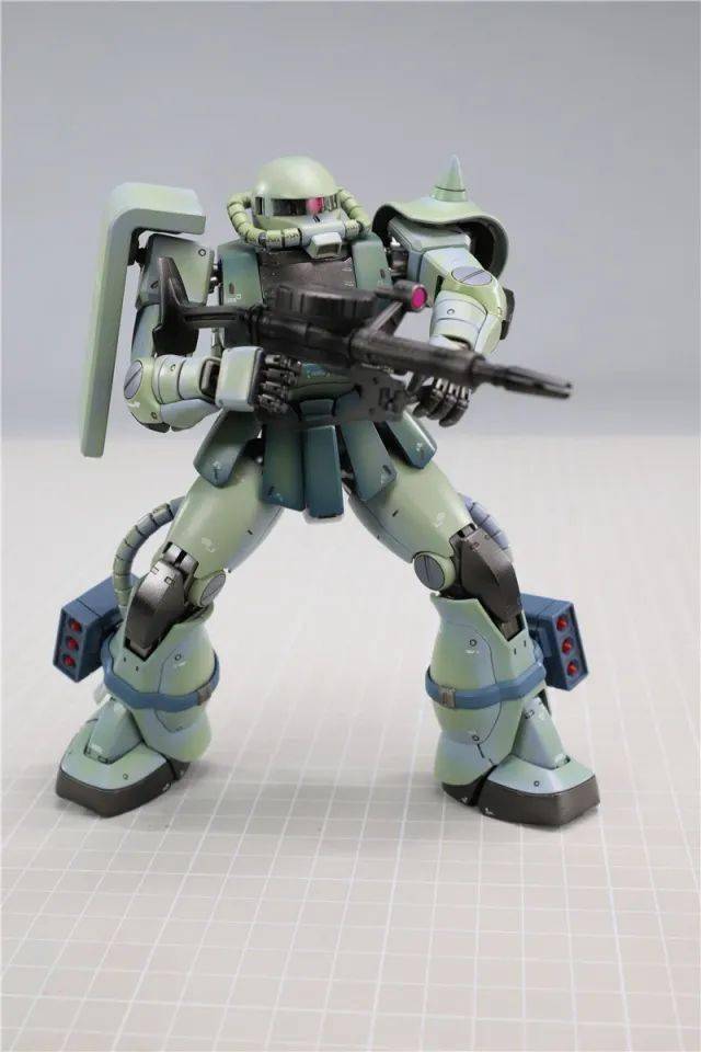 [小t高达秀] mg ms-06j 陆战型扎古Ⅱ 2.