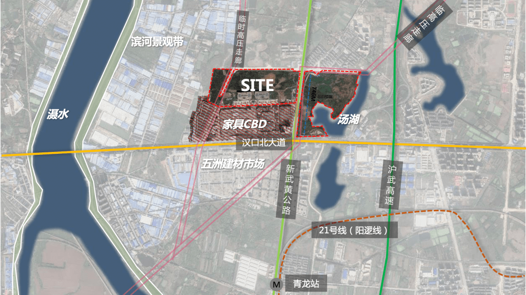 遵循《武汉长江新城起步区控制性详细规划》,本项目基地位于产城融合