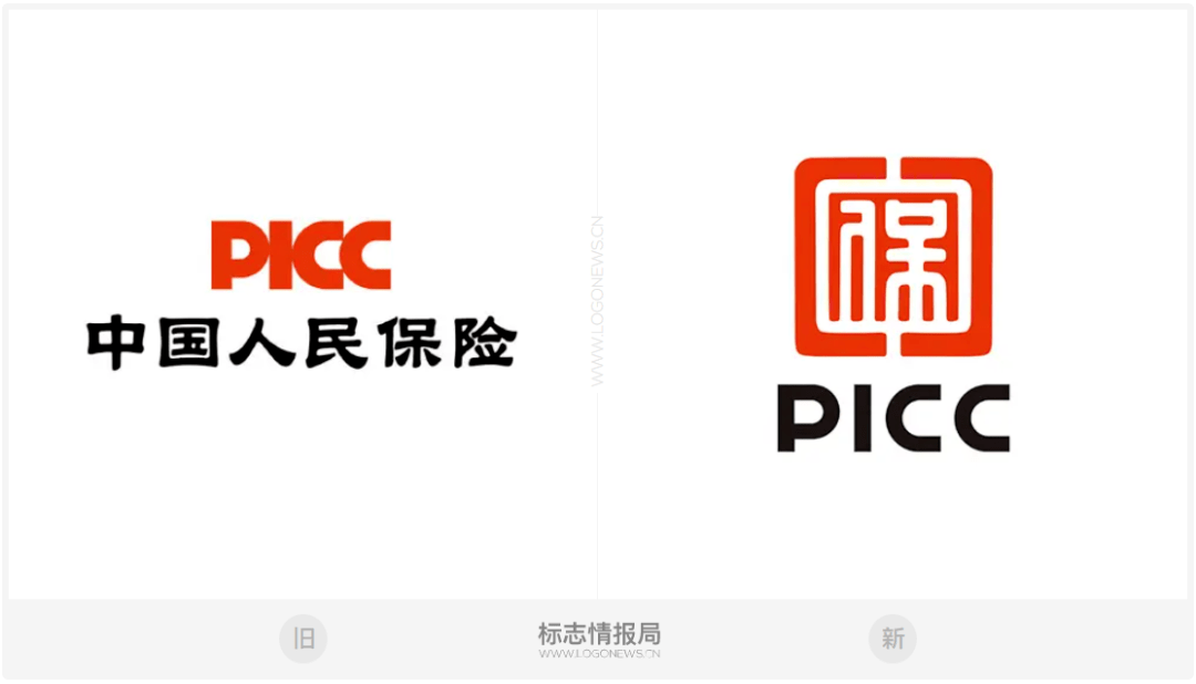 中国人保启用新logo设计很中国