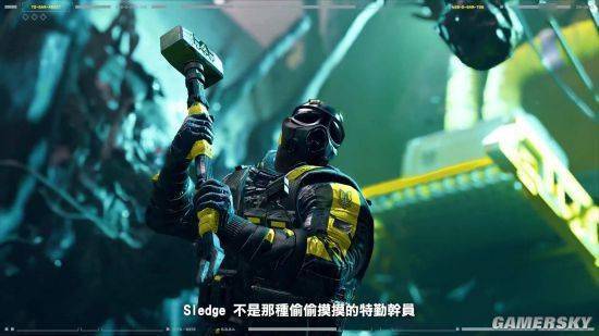 《彩虹六号:异种》干员sledge介绍 一锤可破墙还能击晕敌人