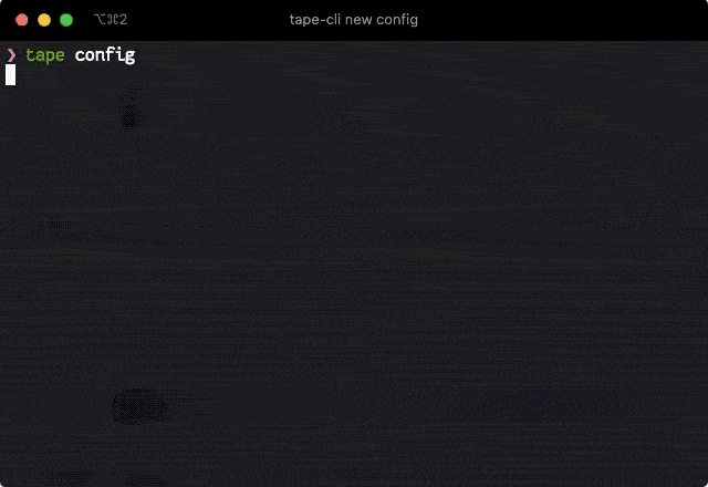 bug 时,tape 可以将录制完 gif 自动上传,同时生成 markdown 内容方便