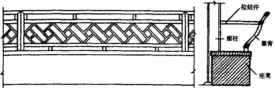 中国古建细节之美—美人靠_栏杆