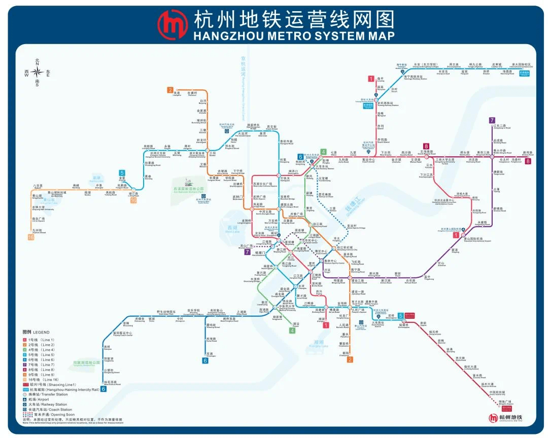 杭州地铁路线概况丨图片来源网络
