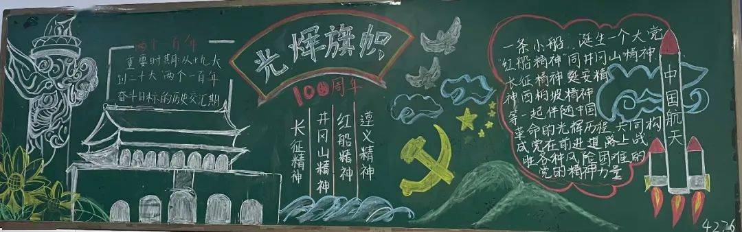 衡水一中高三4部举行"扬帆逐梦迎七一,不忘初心颂党恩"主题板报评比