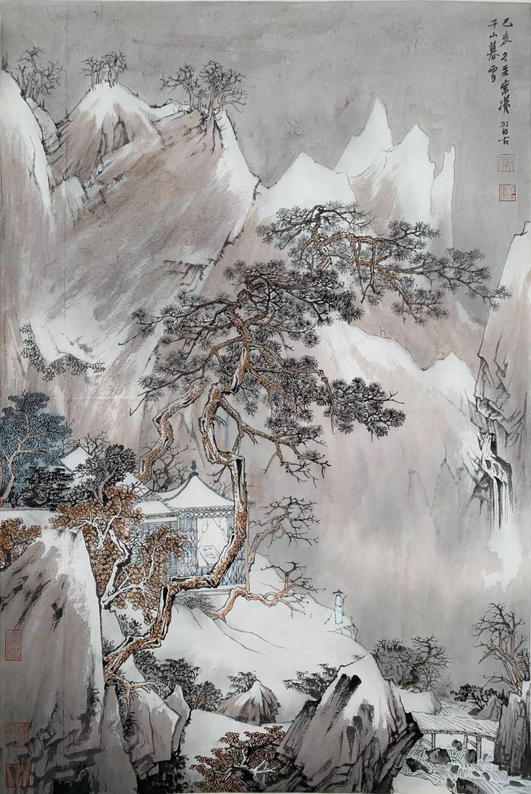 青绿新语境常潇山水