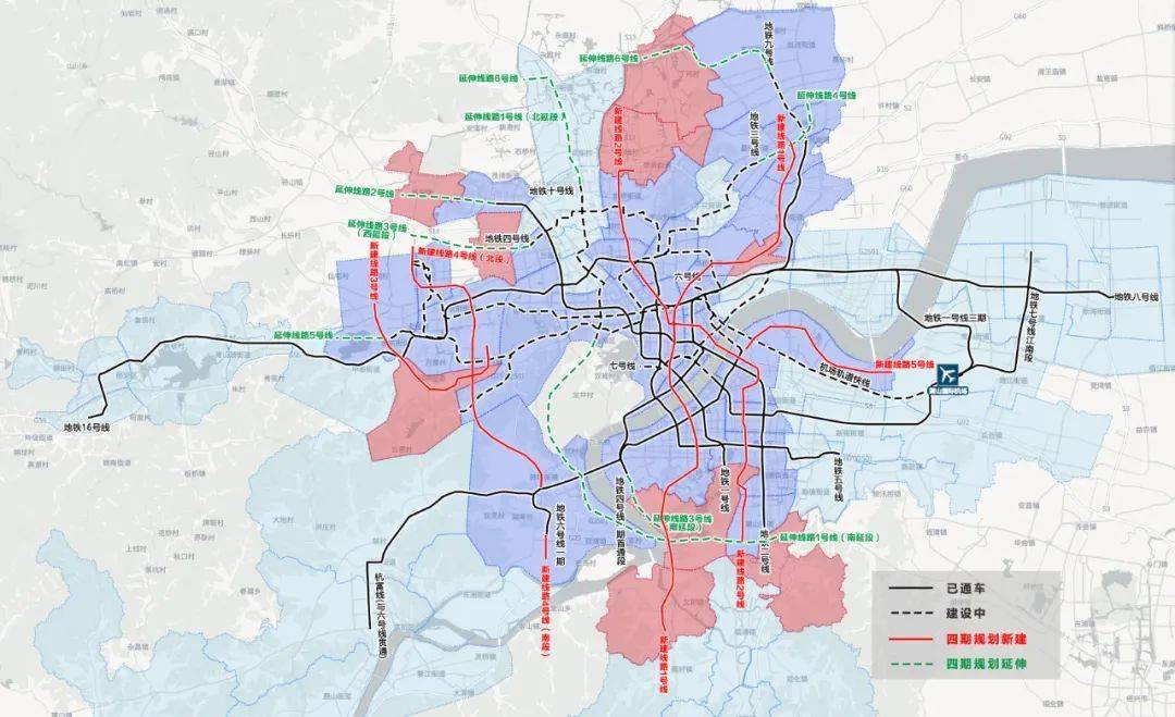 杭州地铁四期,对哪些区域是重大利好?