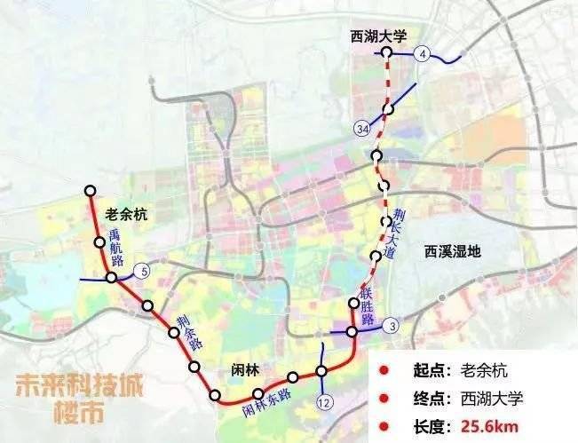 杭州地铁17号线线路图,杭州地铁20号线线路图 地铁5号线西延至南湖,会与16号线接上吗?杭州地铁四期走向剧透_线路