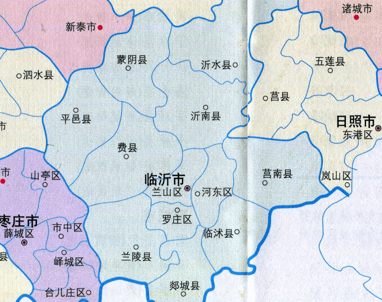 临沂各区县人口一览:兰陵县110.44万,罗庄区67.93万