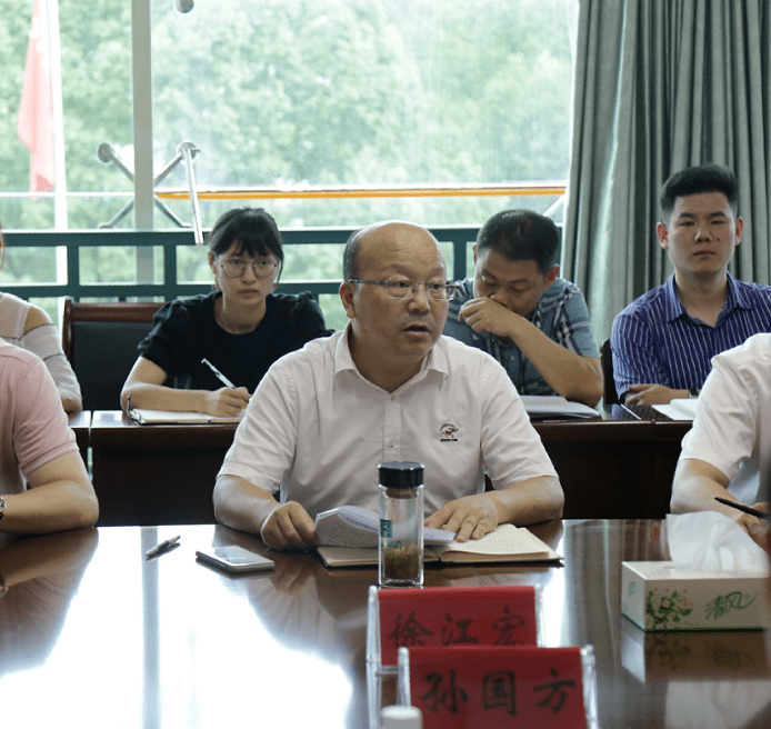 市生态环境局党组书记局长孙国方来桐调研指导工作