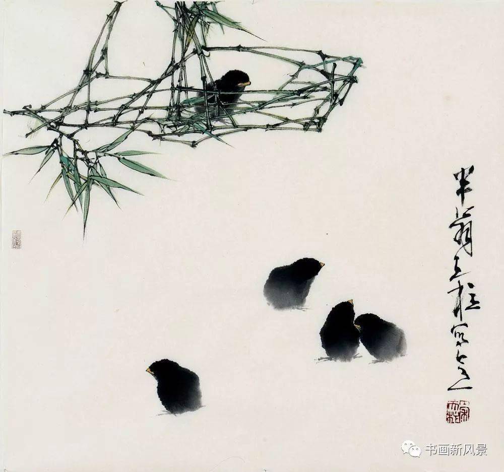 秦天柱(1952-),中国花鸟画领域一位旗帜性人物,其笔下的作品墨趣盎然