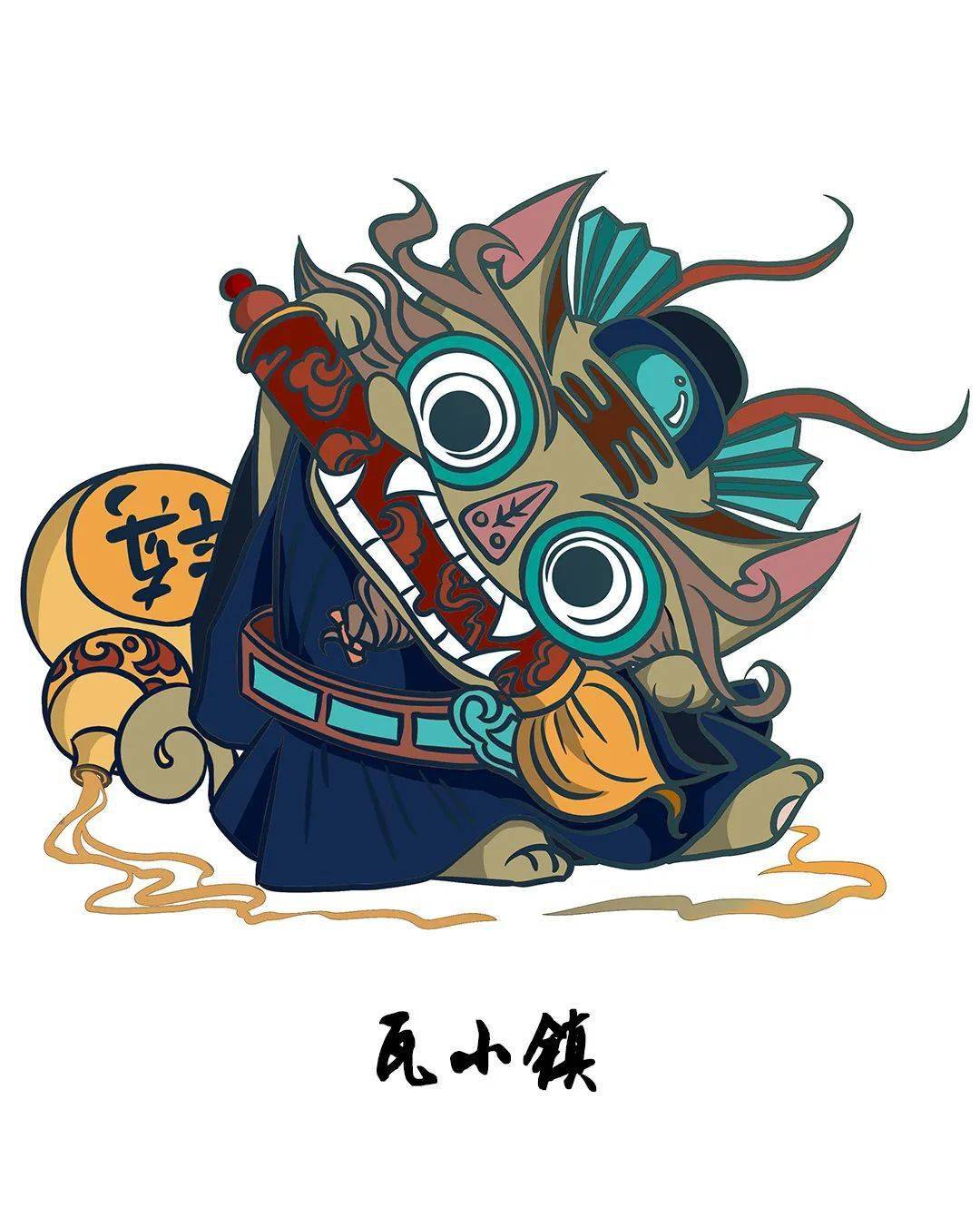 来自普者黑的礼物,国潮瓦猫已在普者黑景区销售