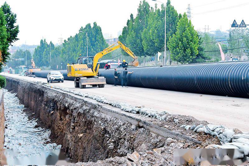 排水工程建设忙