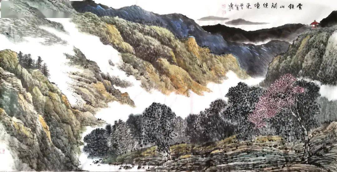 陕西大长安国画院建院五周年展示月丨画家张建军