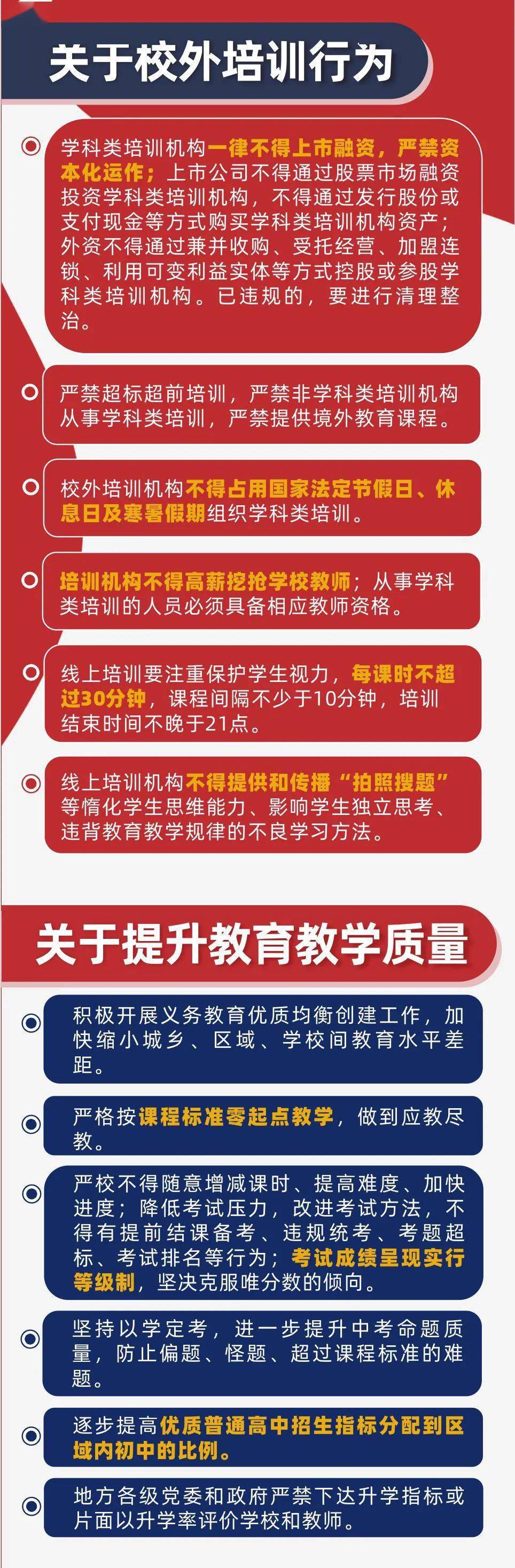 一图读懂双减意见划重点