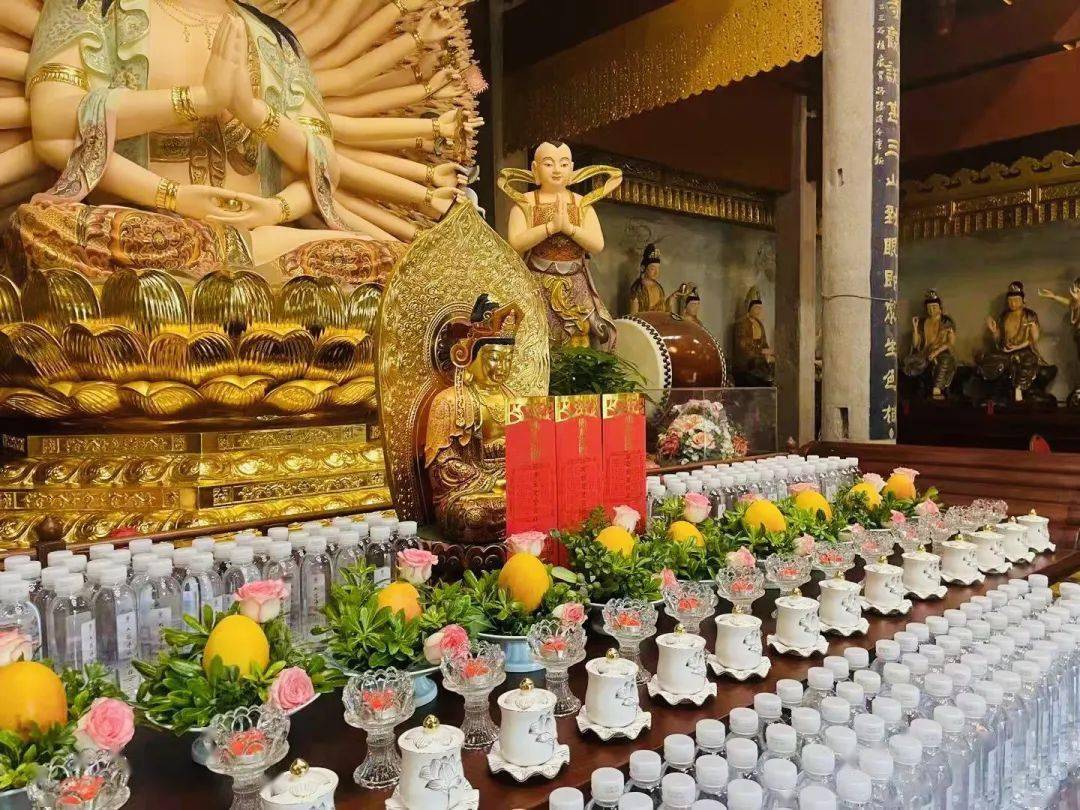 宁波象山等慈禅寺恭迎观音菩萨成道日纪念法会圆满