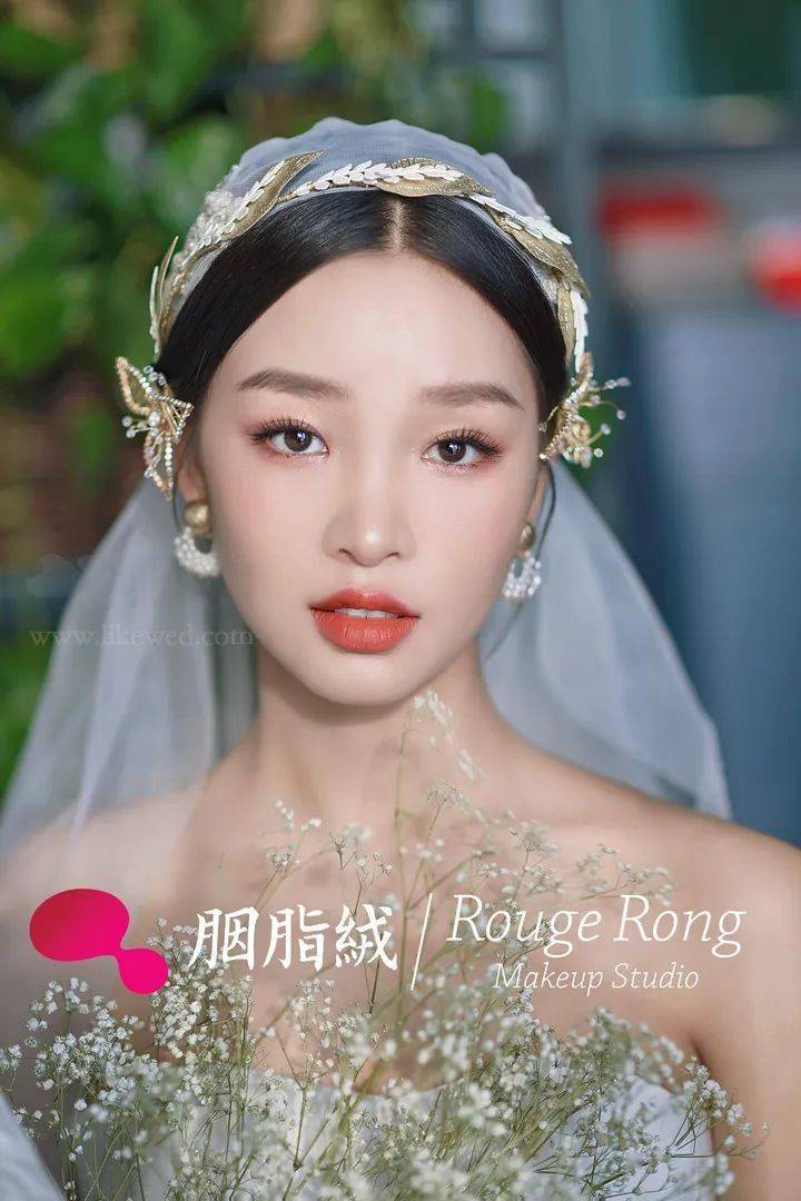 优雅的女神范儿 短发新娘造型~_化妆