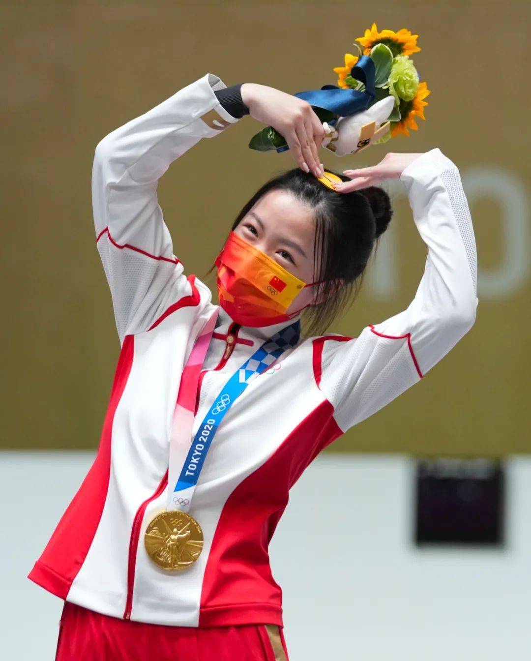 东京奥运会冠军花束,桔梗代表爱和勇气