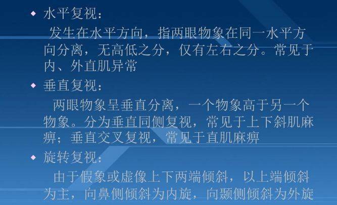 ppt病例讲解:复视诊断中的一些问题